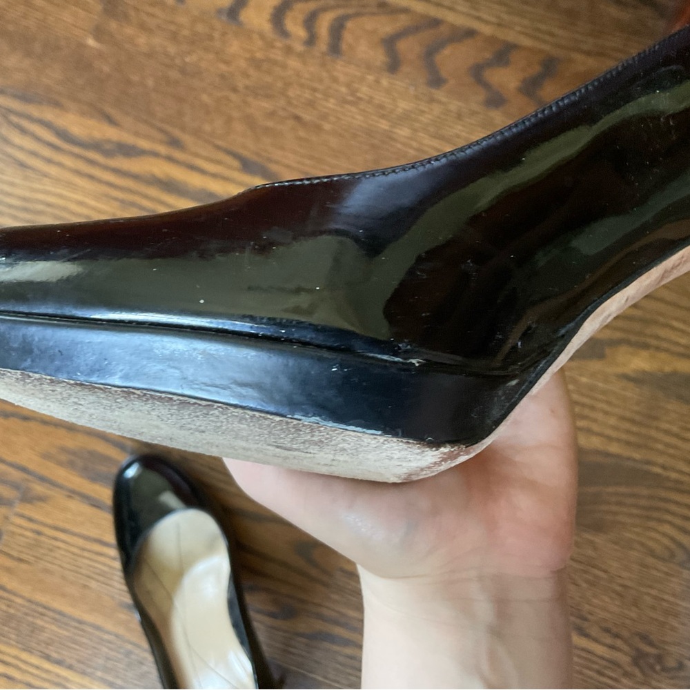 Kate Spade Classic Black Patent Women’s Pumps - Picture 7 of 11